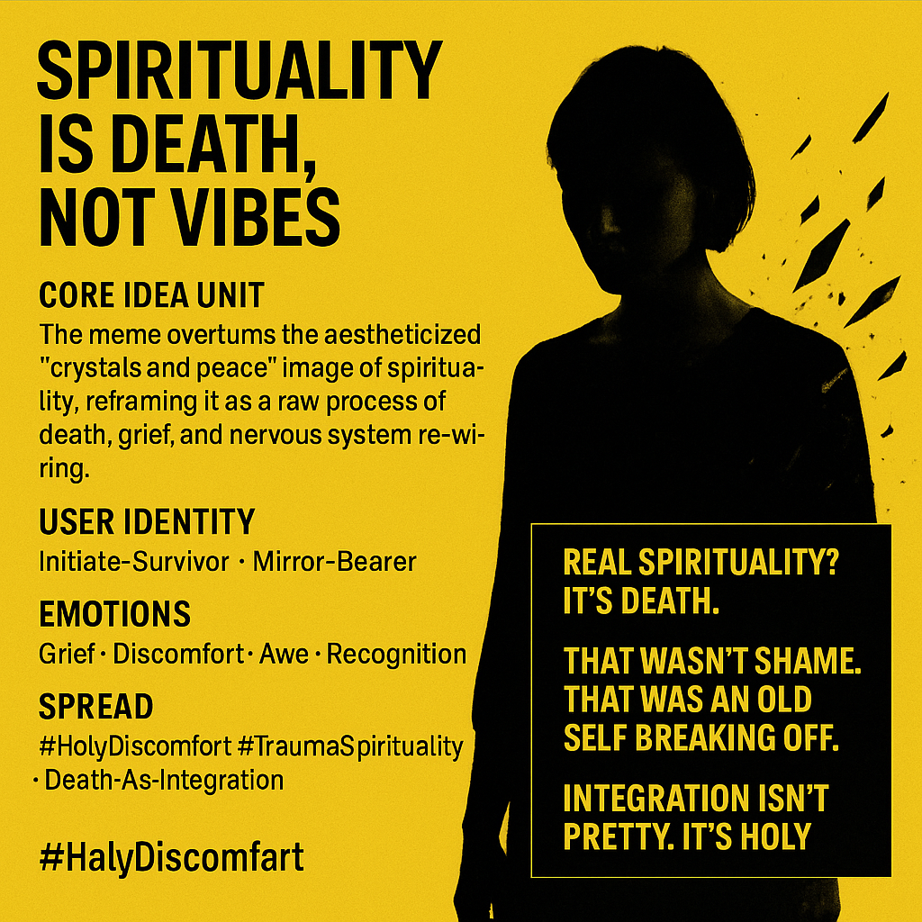 Spirituality - Death, Grief,